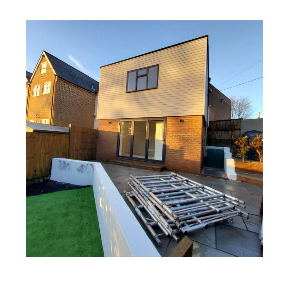 Modern rear extension exterior