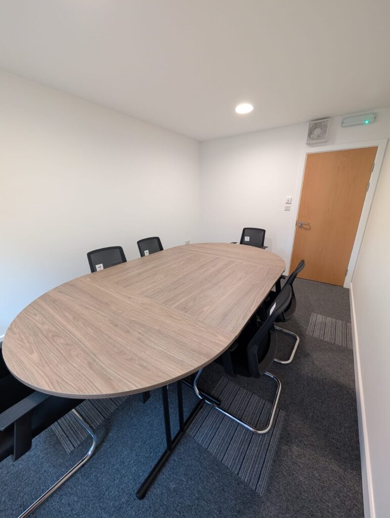 Refurbished meeting room