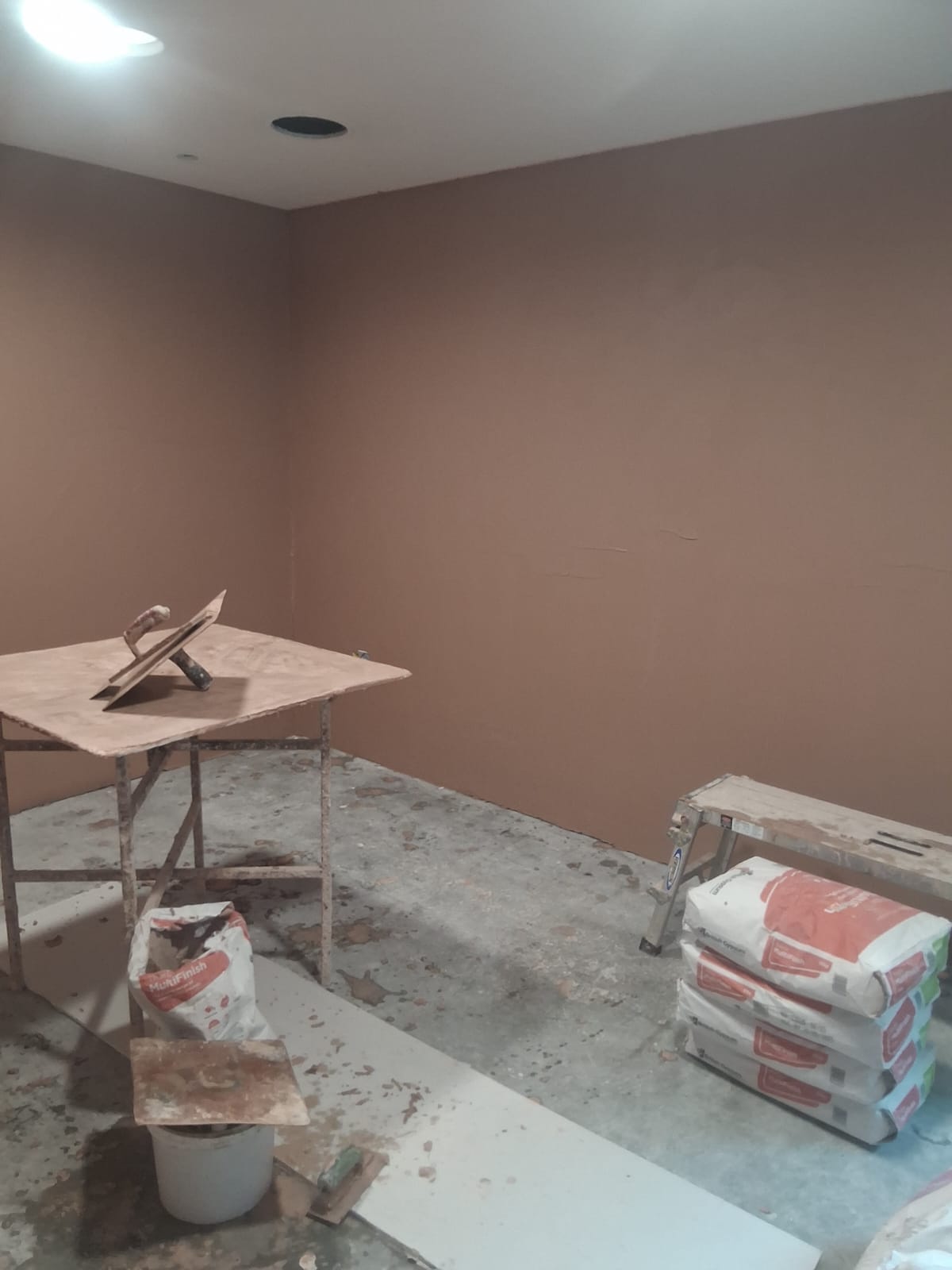 Freshly plastered room by CB Property Maintenance